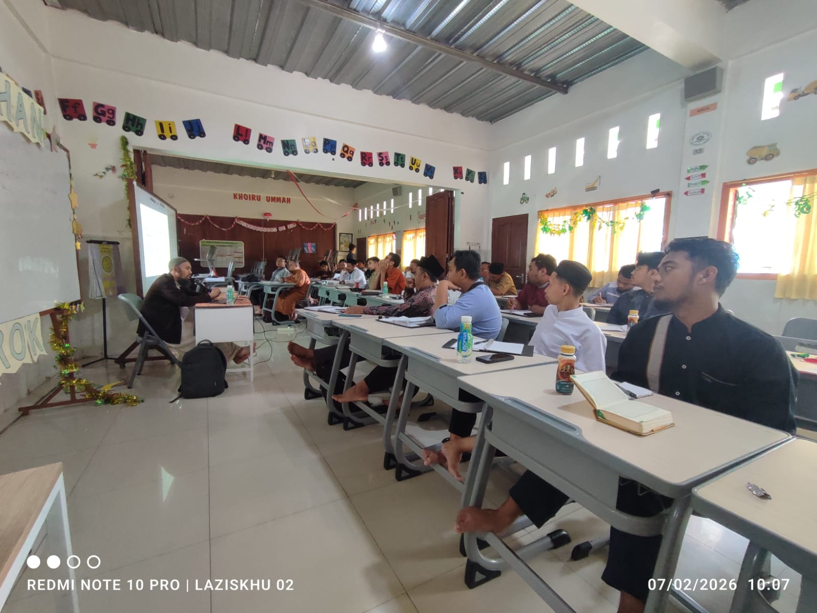 Pembekalan Tim Amil LAZISKHU