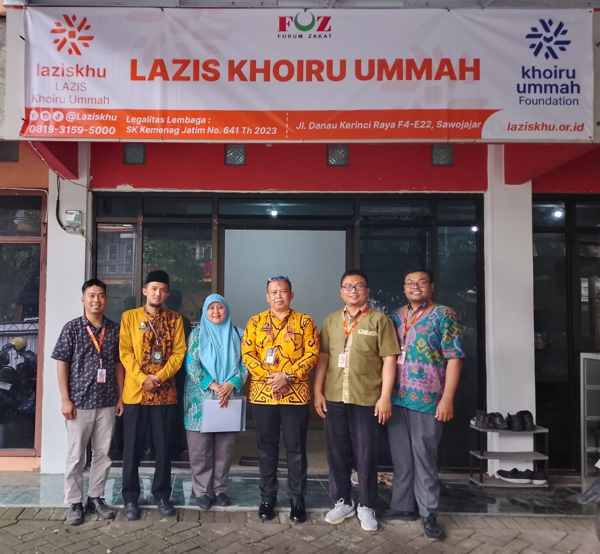 Pembekalan Tim Amil LAZISKHU