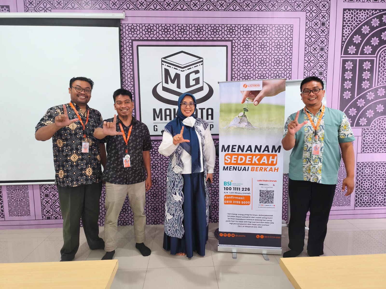 Pembekalan Tim Amil LAZISKHU