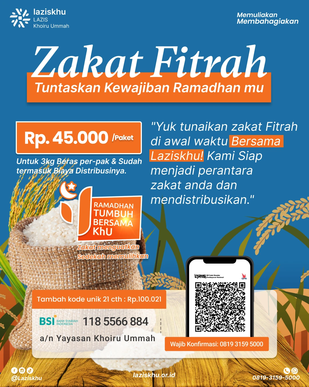 gambar untuk Sempurnakan Ramadhan dengan Zakat Fitrah